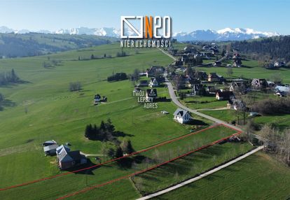 Piękna działka budowlana z widokiem na tatry 45 ar