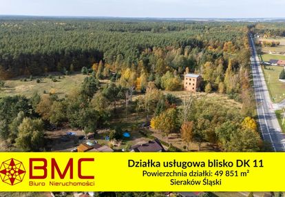 Działka usługowa,4,9ha przy dk11 blisko s11,