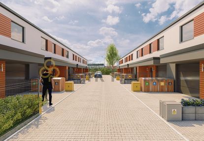 Dom szeregowy 117 m² z garażem + poddasze