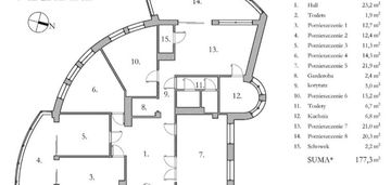 6-pokojowe mieszkanie na ochocie