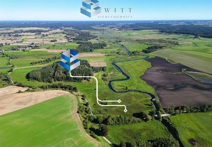 Działki z linią brzegową rzeki dostępne do zakupu.