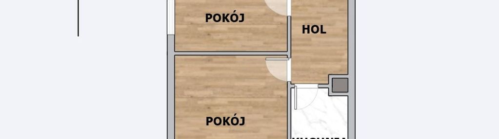 3 pokoje i osobna kuchnia. mistrzejowice, piastów.