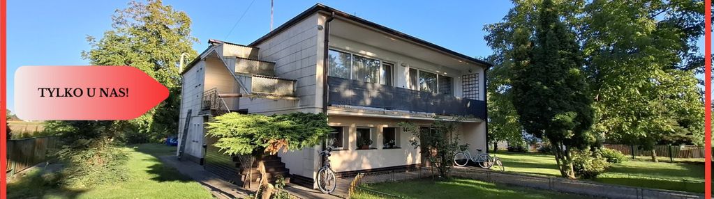 Pruszcz - dom piętrowy z garażem, duża działka.