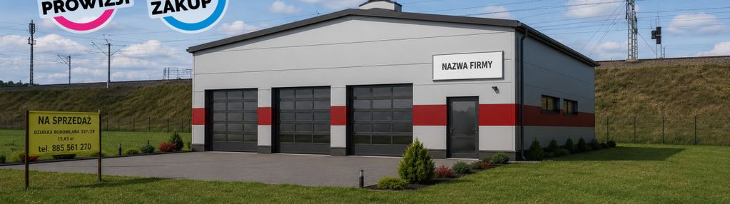 Działka usługowa z warunkami zabudowy, rębiechowo