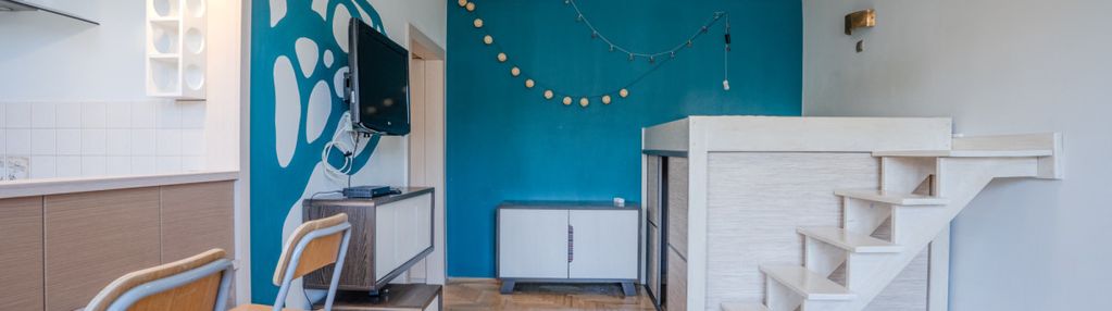 Kawalerka blisko centrum | salon z kuchnią | wolna