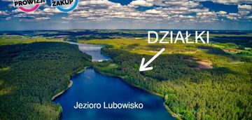 Działki nad jeziorem w sercu kaszub