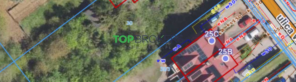 Ogrodzona działka budowlana