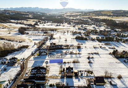 Działka budowlana w szaflarach - rola galicowa