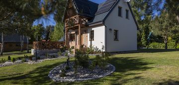 Twój azyl nad jeziorem | gotowy dom z balią