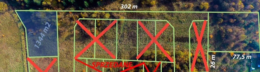 Ostatnie 3 działki na sprzedaż w gminie poraj