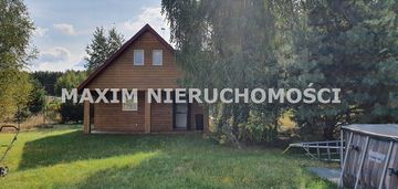 Domek letniskowy na dużej działce z wz