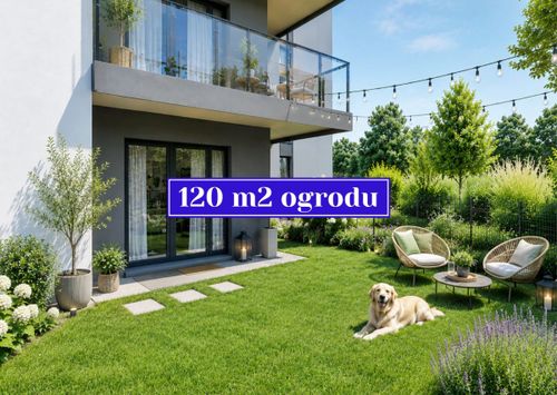 Apartament z ogródkiem 120m2 przy parku!