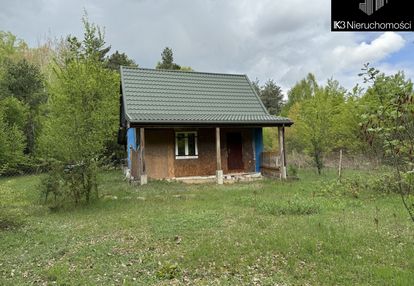 Domek wakacyjny na dużej działce z lasem