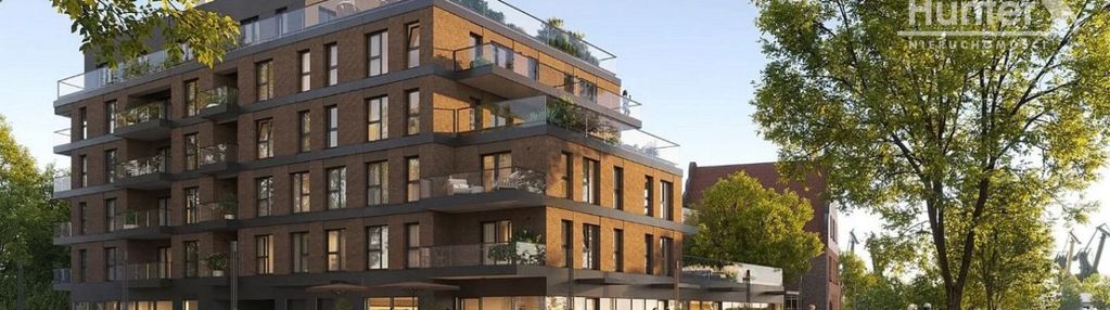 Widok na rzekę z tarasu! apartament premium 113 m²