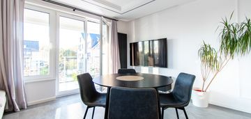 3pok. 51m2 +balkon 30m2, parking, klima,łagiewniki