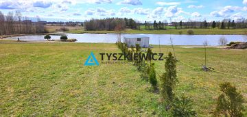 Urokliwa działka 40m od linii brzegowej jeziorka!