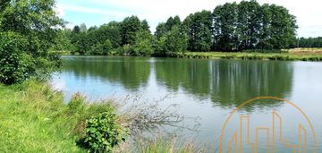 Działka budowlana nad jeziorem z wz niedaleko w-wa