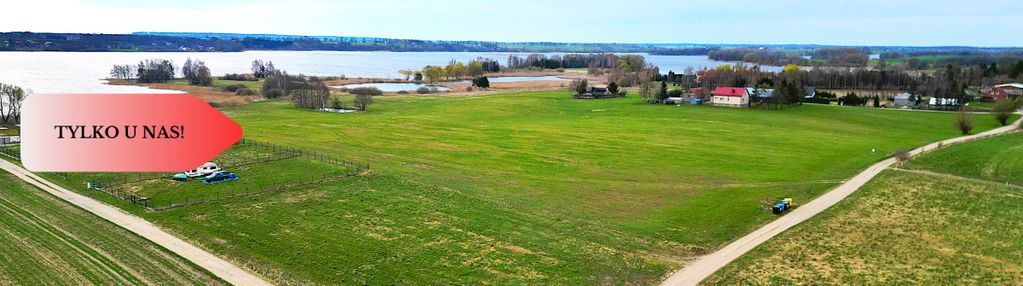 4 działki rekreacyjne 300m2 od jeziora