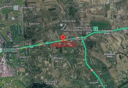 Działka mieszkaniowo usługowa