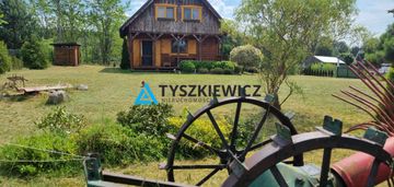 Całoroczny dom w borach tucholskich