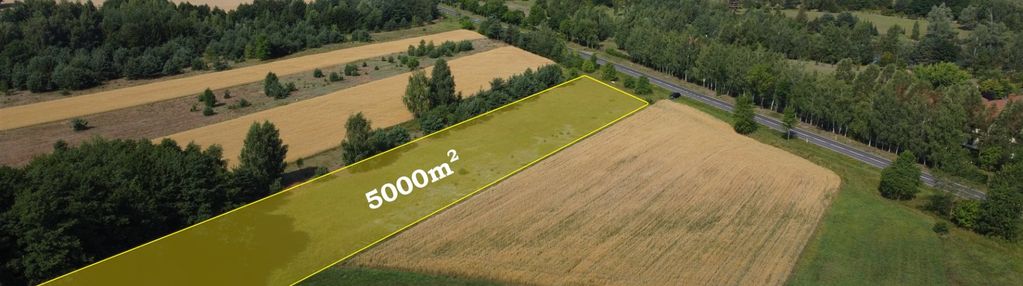 Duża działka budowlana blisko nasielska