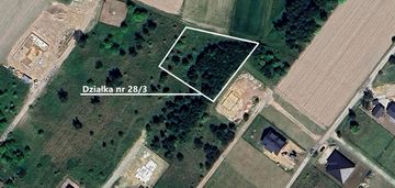 Urokliwa zalesiona działka budowlana k. warszawy