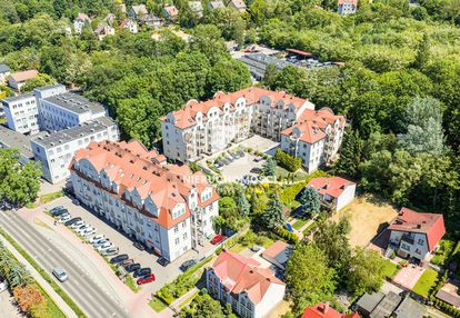 Mieszkanie w rezydencji przy młynie, widok na park