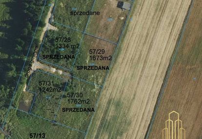 *dwie działki w iwanówce* 1242m2 i 3600 m2*media