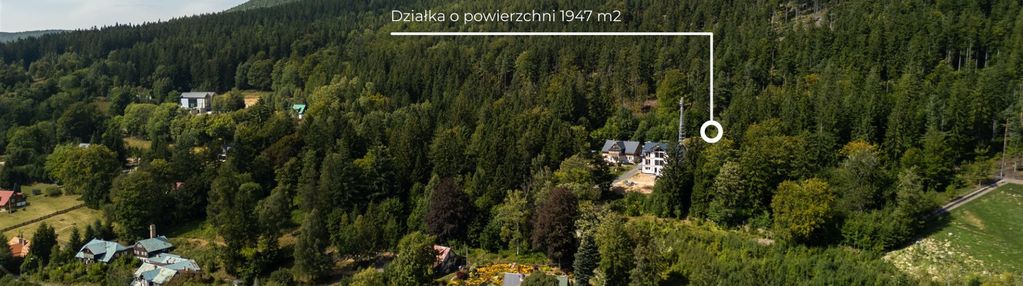 Działka w bliskiej odległości zakrętu śmierci