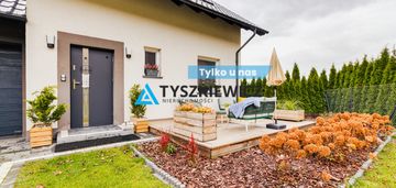 Nowoczesny dom bliźniak w zelewie gm. luzino