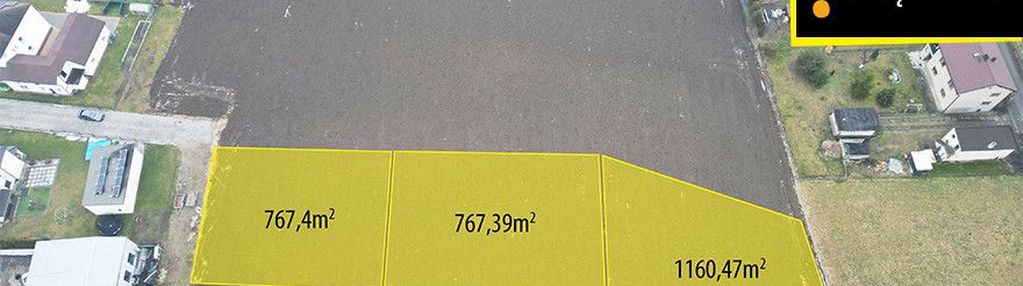 Przestronna działka 1164 m² możliwość powiększenia