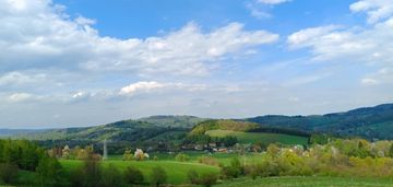 Działki pod lasem z panoramicznym  widokiem