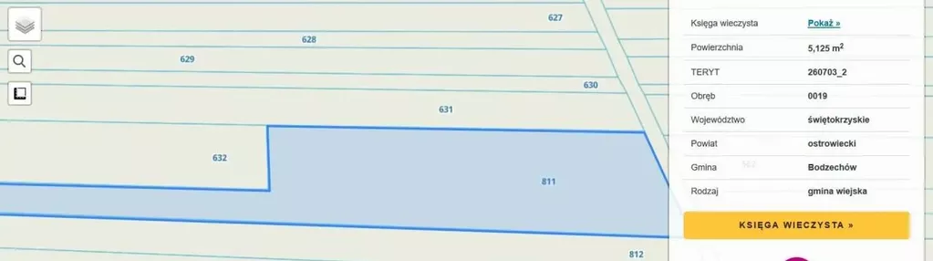 Działka na sprzedaż 6125m2