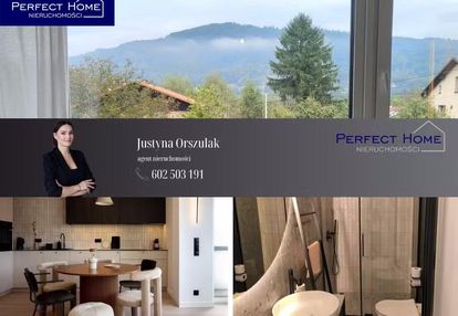 Wyjątkowy apartament w ustroniu – 2 poziomy, taras, widok na góry