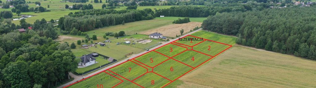 Działki budowlane w cichej i zielonej okolicy