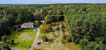 Działka 1896 m² przy lesie we florentynowie