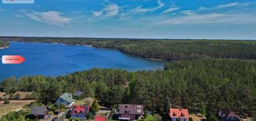 Dom nad jeziorem | 200m plaża | bory tucholskie