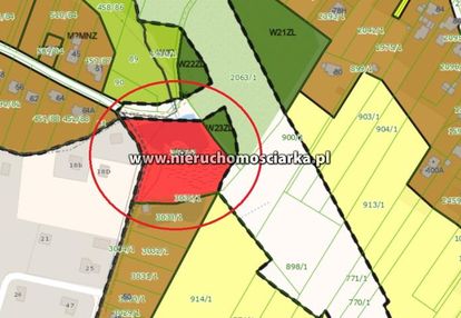 Działka inwestycyjna - droga południowa wodzisław śląski