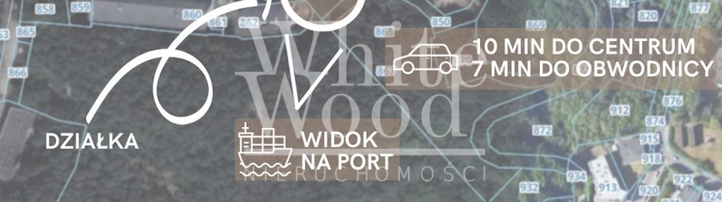 Działka budowlana z widokiem na port | grabówek