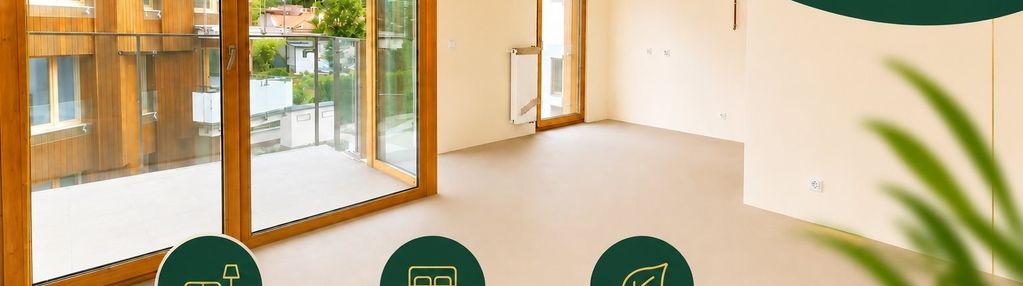Światło, przestrzeń, wygoda i 3 pokoje - 65 m2