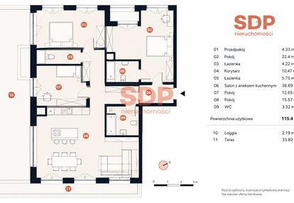 Apartament 4-pokojowy w centrum wrocławia