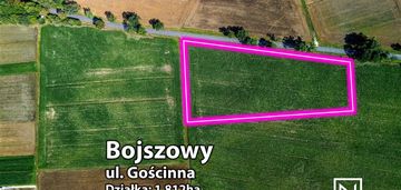 Teren inwestycyjny | bojszowy ul. gościnna