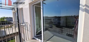 Mieszkanie z dużym balkonem