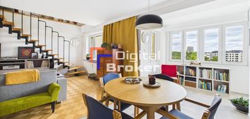 ⭐️dwupoziomowe mieszkanie przy metrze⭐️3 balkony⭐