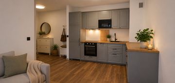 Nowoczesne 2 pokoje na parterze, 37 m², ogródek!