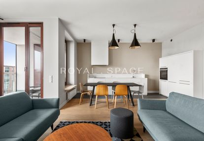 Elegancki apartament na powiślu - widok na wisłę