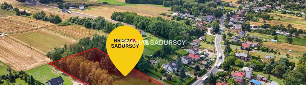 Działka usługowa / mpzp / główna droga krajowa