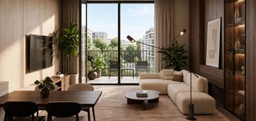 Gotowe | dwustronne | południowy salon | balkon