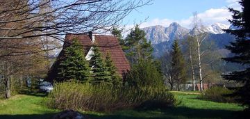 Regionalny dom z widokiem na giewont