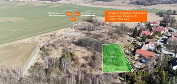 Działka budowlana 1363 m² z mpzp | kowale|oborniki
